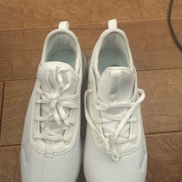 Puma White Mesh Sneakers - Picture 6 of 7